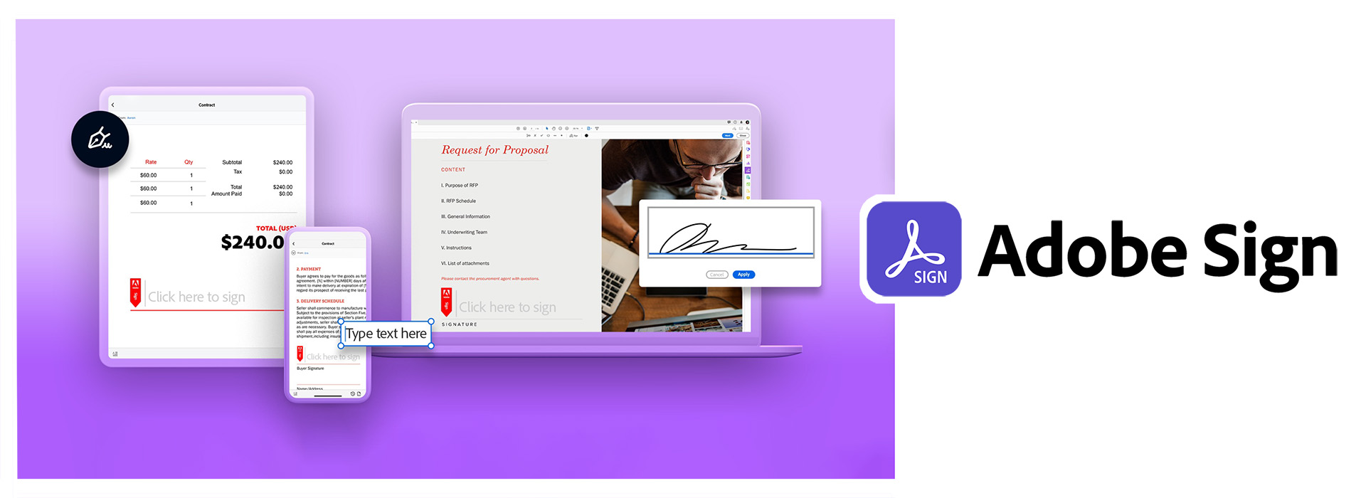 [UPDATE] Bản quyền Adobe Sign mới nhất - trình tạo chữ ký điện tử 