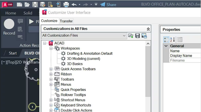 Customize-your-workspace-and-extend-AutoCAD